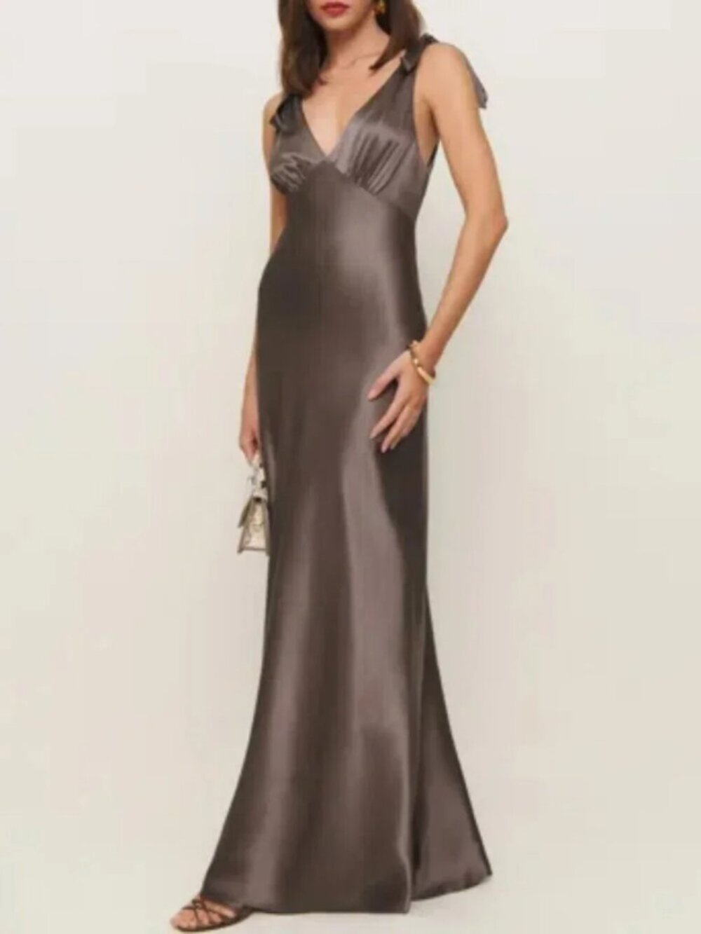 Reformation Pernille Silk Dress